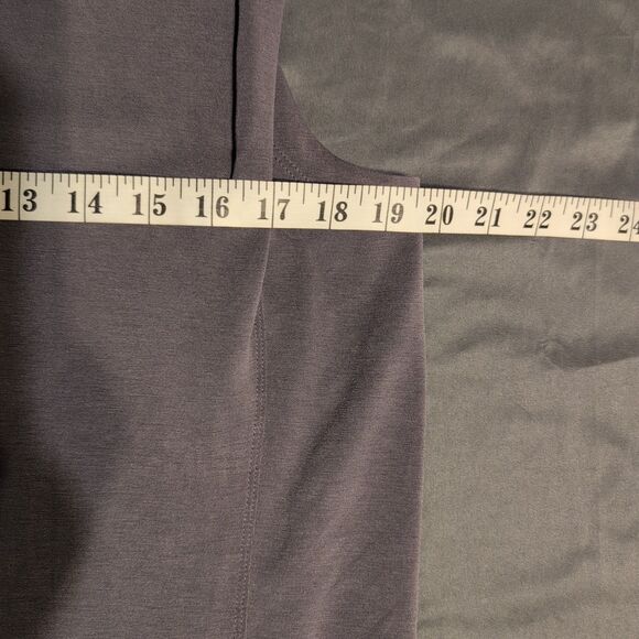 Athleta Seasoft Tank Dress Women’s Size Small Tall Shift Stretch Knit Pockets - Picture 7 of 8